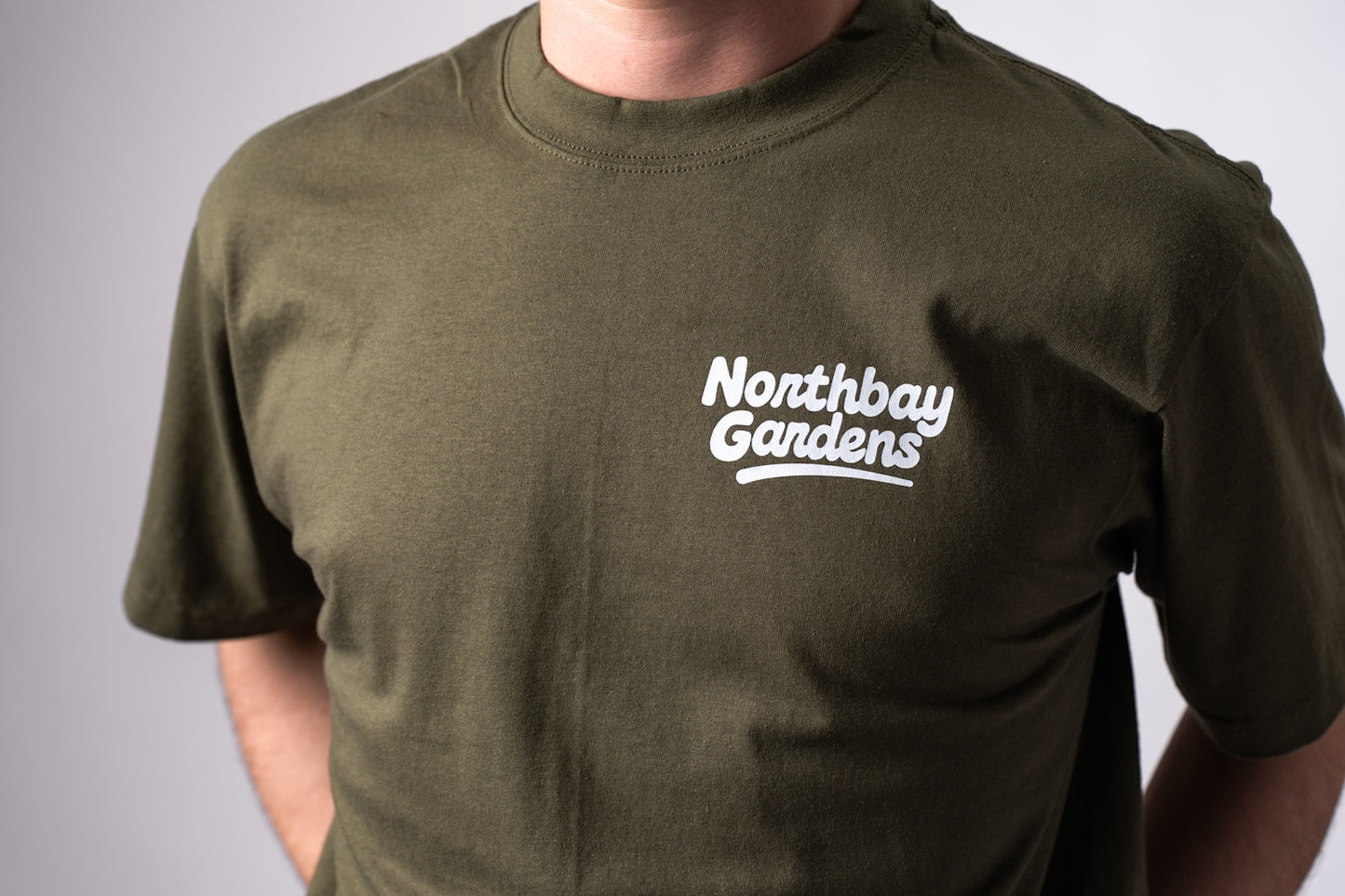 Happy Camper tee Green