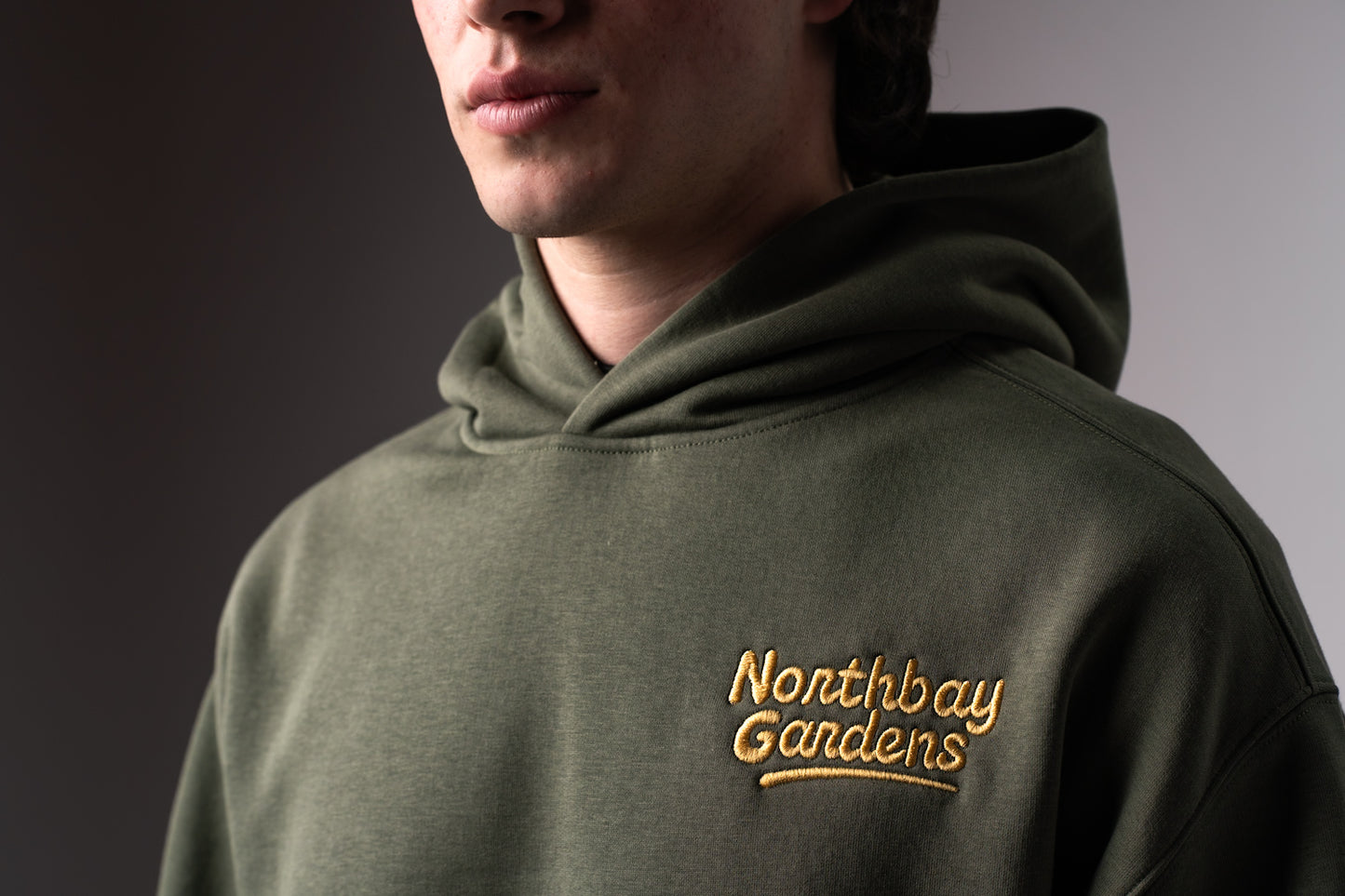 Happy Camper green gold mens