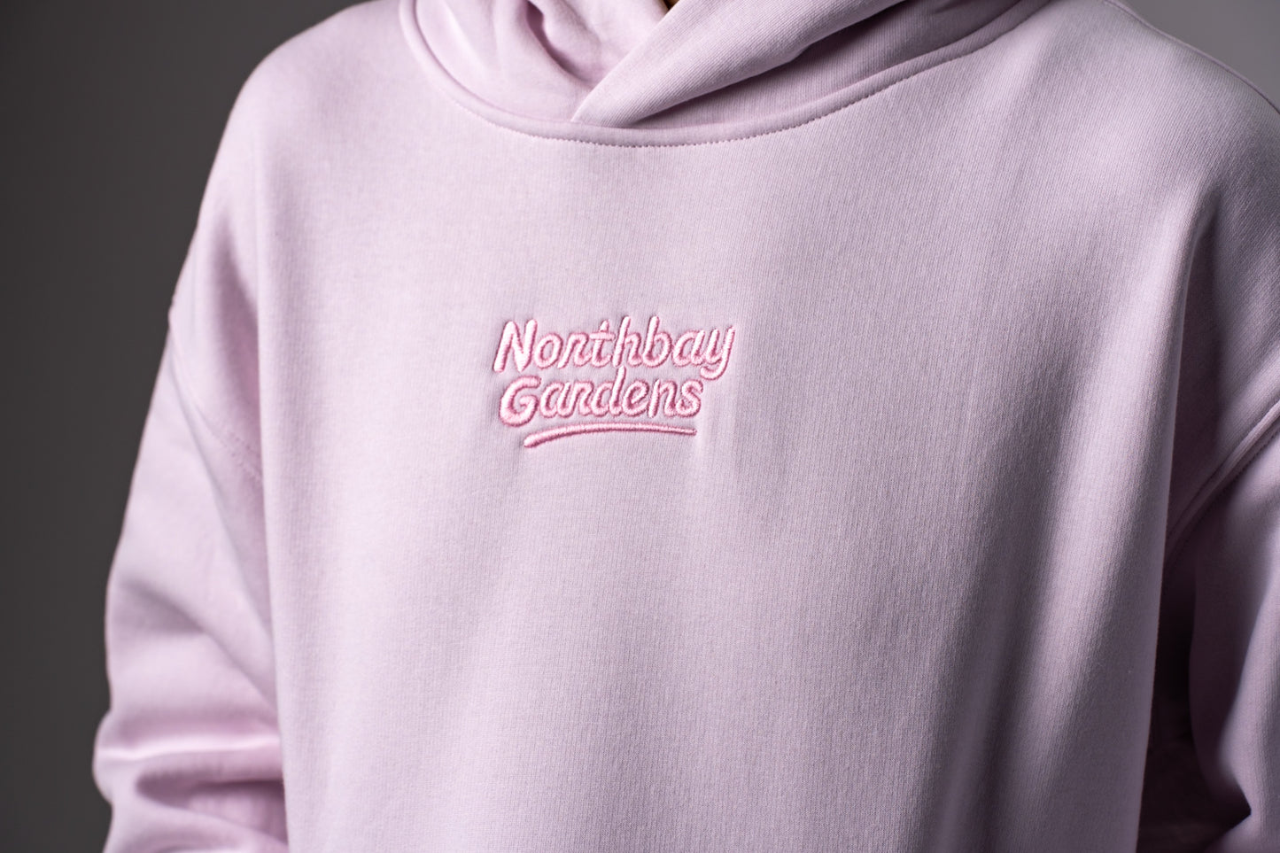 WOMENS happy camper hoodie pink