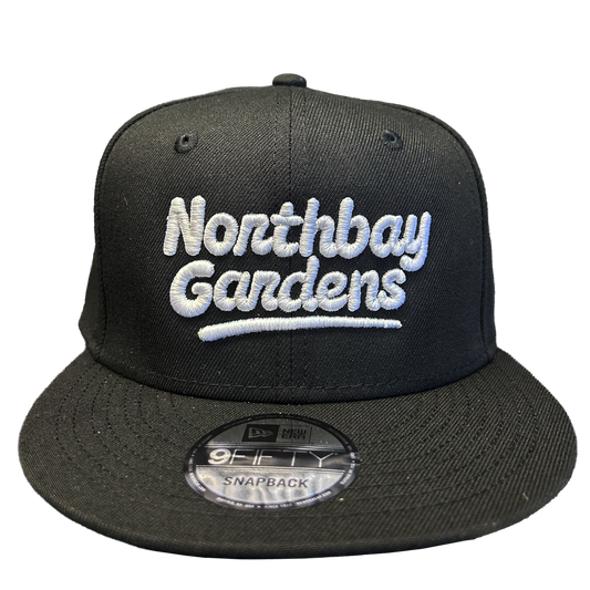 Happy Camper Black 5950 snapback